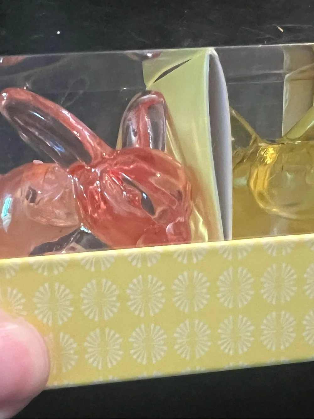 Williams Sonoma bunny taper holders
